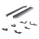 70" Black Aerotread running boards and mounting brackets - Ford Escape