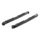 Black 3" Round Side Bars - Honda Pilot and Acura MDX