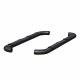 3" Stainless Steel Black Side Bars - Ford F-250 & F-350