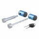 Curt Right Angle Hitch Lock and Coupler Set