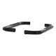 Black 3" Round Side Bars - Jeep Unlimited and Jeep YJ Wrangler