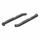 Black 3" Round Side Bars - Jeep Wrangler