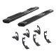 6" Dodge Ram 2500/3500 Quad Cab Oval Side Bars With Brackets