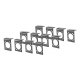 12 Pack Curt Trailer Wire Connector Bracket