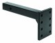 Pintle Hook Mount 2" Square Solid Shank