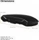 Thule  Motion 3XL Cargo Box  Glossy  Black
