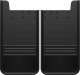Gatorback Mud Flaps Rear Universal Fit - Black
