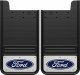 GA1223F-C, Gatorback Ford Logo Mud Flap, 12x23", universal fit. Heavy-duty virgin rubber with formed 304 stainless steel plate and 7075-T6 aluminum fasteners.