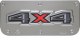 Gatorback GA759247 replacement mud flap plate, stainless steel, universal fit, hardware included, Ford Official Licensed Product, made in Canada.