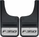 Front Mud Flaps F-350 Logo 12"x23"