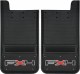 Front Mud Flaps FX4 Logo 12"x23" Black Wrap