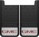 Gatorback GB1223GR-2 GMC logo mud flaps 12x23", premium rubber with 304 stainless steel plate, GM licensed, stainless hardware included, made in Canada.