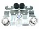 Rear Air Suspension Kit 7500 lbs w/Jounce Bumper/Stainless Steel