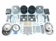 Rear Air Suspension Kit w/7500lbs capacity/ Jounce Bumper/Stainless Steel Ram 3500