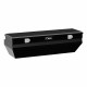 Gloss Black Aluminum 62" Wedged Notched Utility Chest Box