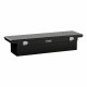 Gloss Black Aluminum 69" Truck Tool Box with Low Profile