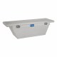 Bright Aluminum 60" Deep Angled Truck Tool Box with Low Profile