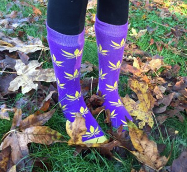 Pot Leaf Socks Smokin Js Pipes and Fashion