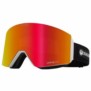 Dragon RVX Mag OTG AF Goggle-Icon/LumaLens Red Ion/LumaLens Lt Rose-OS