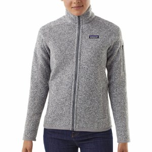 Patagonia Womens Better Sweater Jacket-Birch White-XS