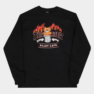 thrasher cat shirt