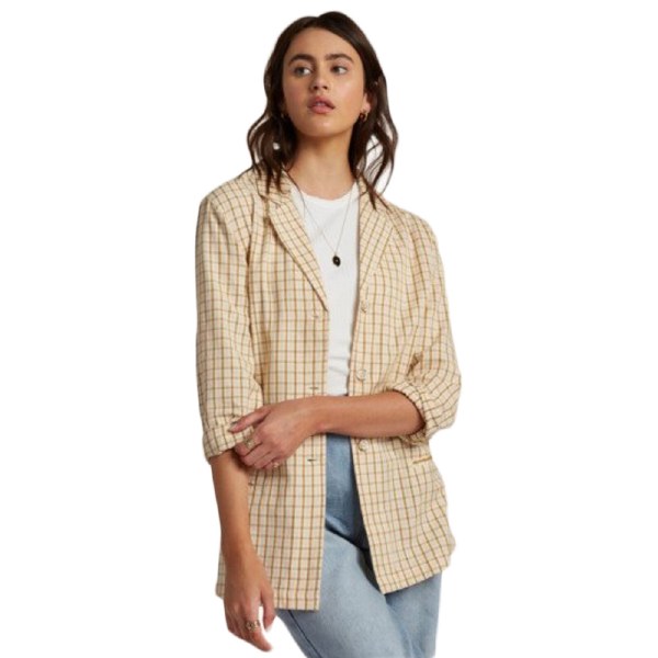 billabong checkered jacket
