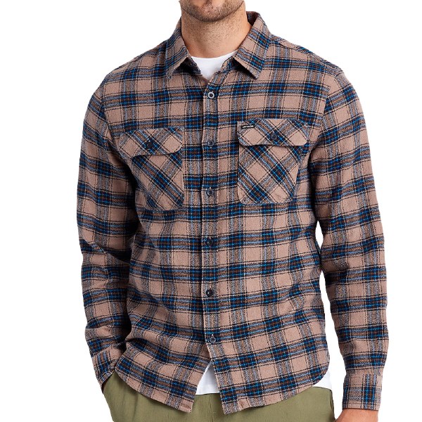 Brixton Mens Bowery LW X Flannel Long 