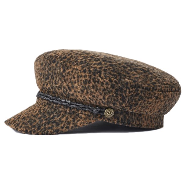 Brixton Womens Ashland Cap-Leopard-M 