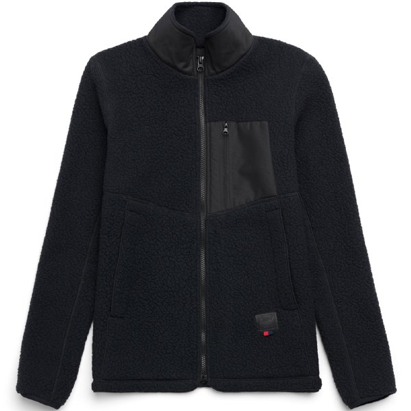 Herschel Sherpa Zip Jacket Womens-Black 