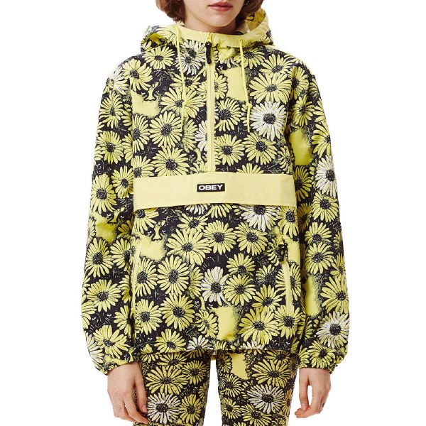 yellow anorak women's