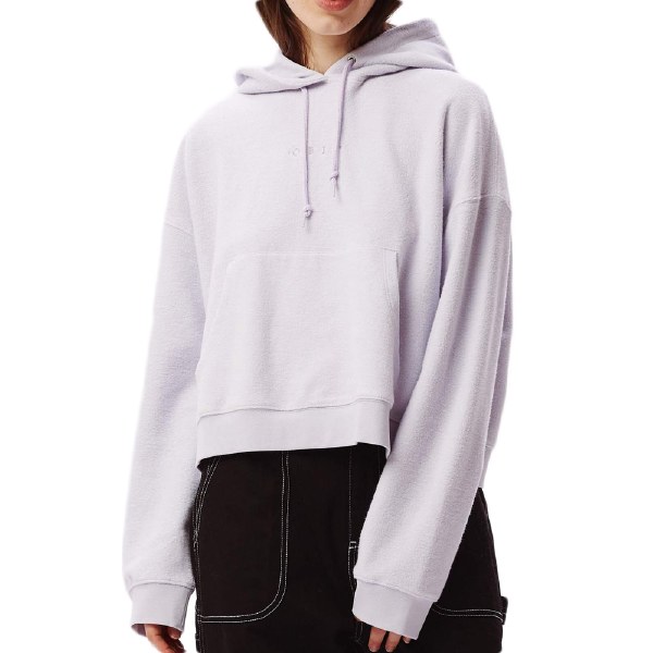 obey cropped hoodie