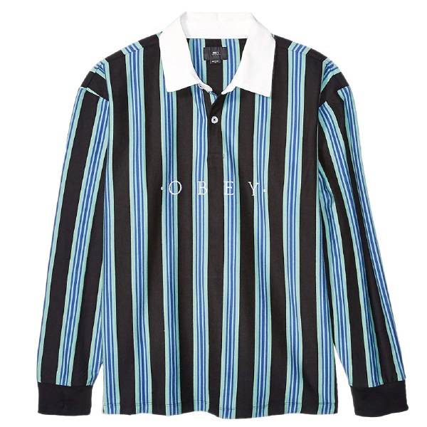 obey striped long sleeve