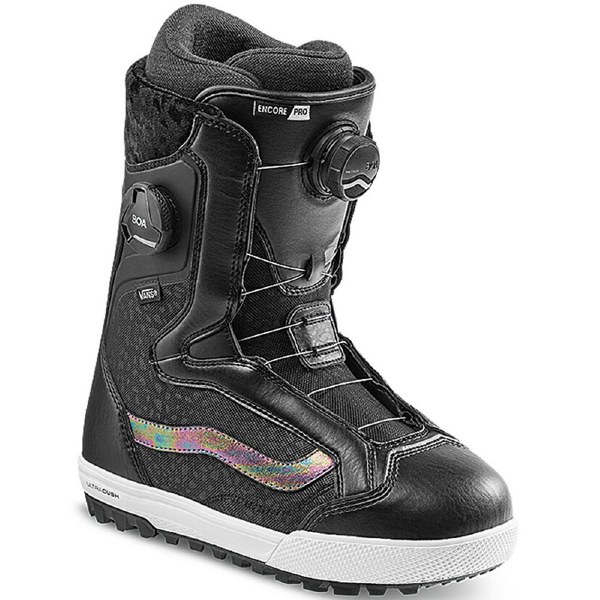 iridescent snow boots