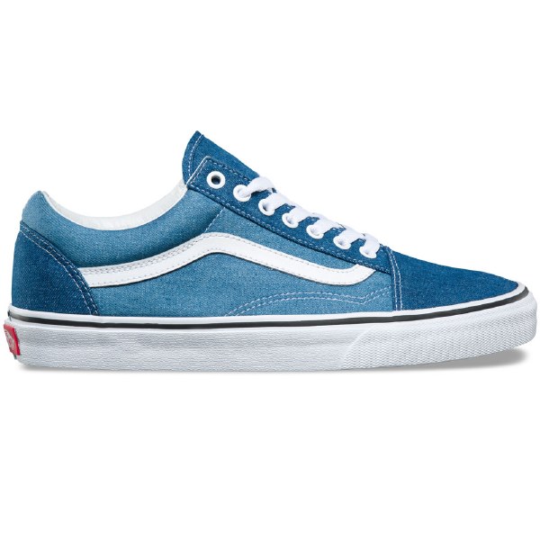 Vans Old Skool Shoe-(Denim-2-Tone)Blue 