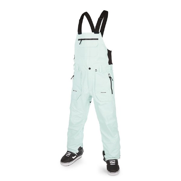 volcom men's rain gtx bib snow overall pant