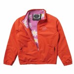 Airblaster Womens Double Puff Jacket-Lava/Pink Daisy-XS
