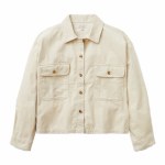 Brixton Womens Bowery W Corduroy LS Flannel Long Sleeve Button-Up-Dove-XS