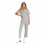 Brixton Mersey SS Coverall-Dove Stripe-XS Brixton Mersey SS Coverall-Dove Stripe-XS