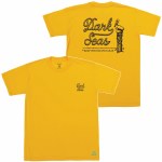 Dark Seas Mens Keep It Clean Recycled Short Sleeve T-Shirt-Yellow-S