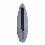 FCS  Day Fun Boardbag 6'7 Cool Grey Surfboard Bag-Cool Grey-6'7