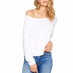 Gentle Fawn Shelby Long Sleeve Top Womens-White-S