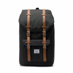 Herschel  Herschel Little America™ Backpack-Black/Tan Synthetic Leather-25L