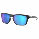 Oakley Mens Sylas Sunglasses-Matte Black/Przm Sapphire Pol