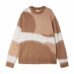Obey Mens Idlewood Sweater-Stucco Multi-S Obey Mens Idlewood Sweater-Stucco Multi-S