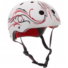 Pro-Tec Classic Certified Caballero Helmet-White Pinstripe-L Pro-Tec Classic Certified Caballero Helmet-White Pinstripe-L
