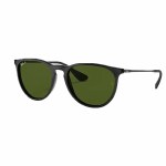 Ray Ban Womens Erika Sunglasses-Black/Green Classic G-15 Polarized-OS Ray Ban Womens Erika Sunglasses-Black/Green Classic G-15 Polarized-OS