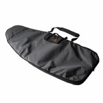 Dempsey - Surf Case w/3D Fin Box - Charcoal / Orange - Up to 5'2