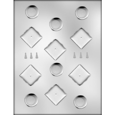 1.25" 3D Graduation Cap (18)