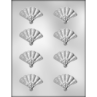 1-3/8" Fan Choc Mold (8)