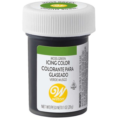 1 Oz Icing Color Moss Green